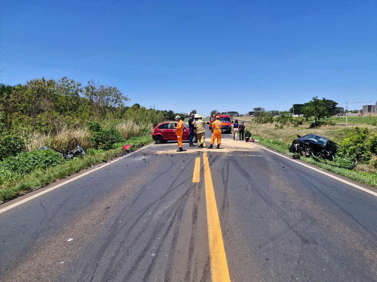 Acidente na BR-050 deixa um morto e dois feridos em Uberlândia