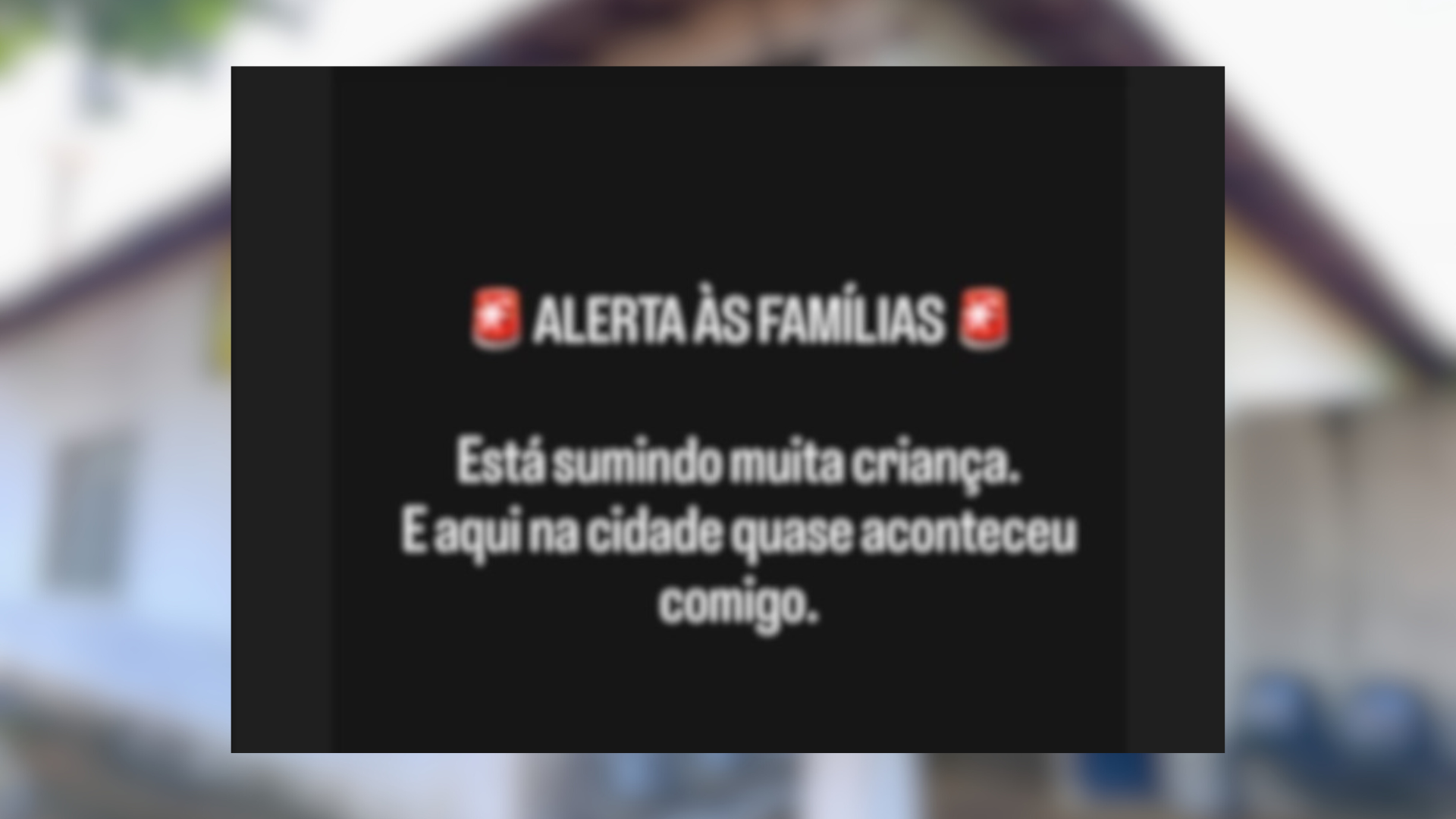 Boatos sobre desaparecimento de crianças causam medo em Monte Carmelo, mas polícia nega casos