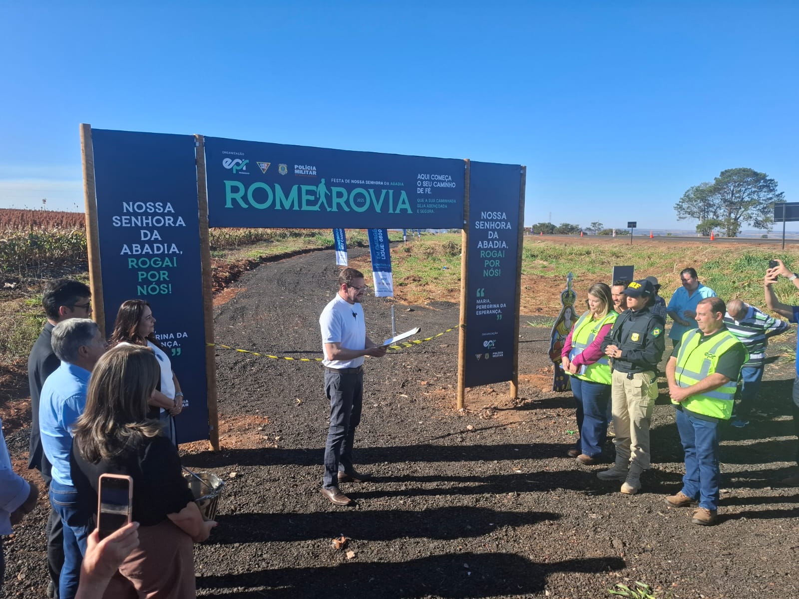 Com mais de 100 km, nova Romeirovia oferece caminho exclusivo para fiéis rumo a Romaria