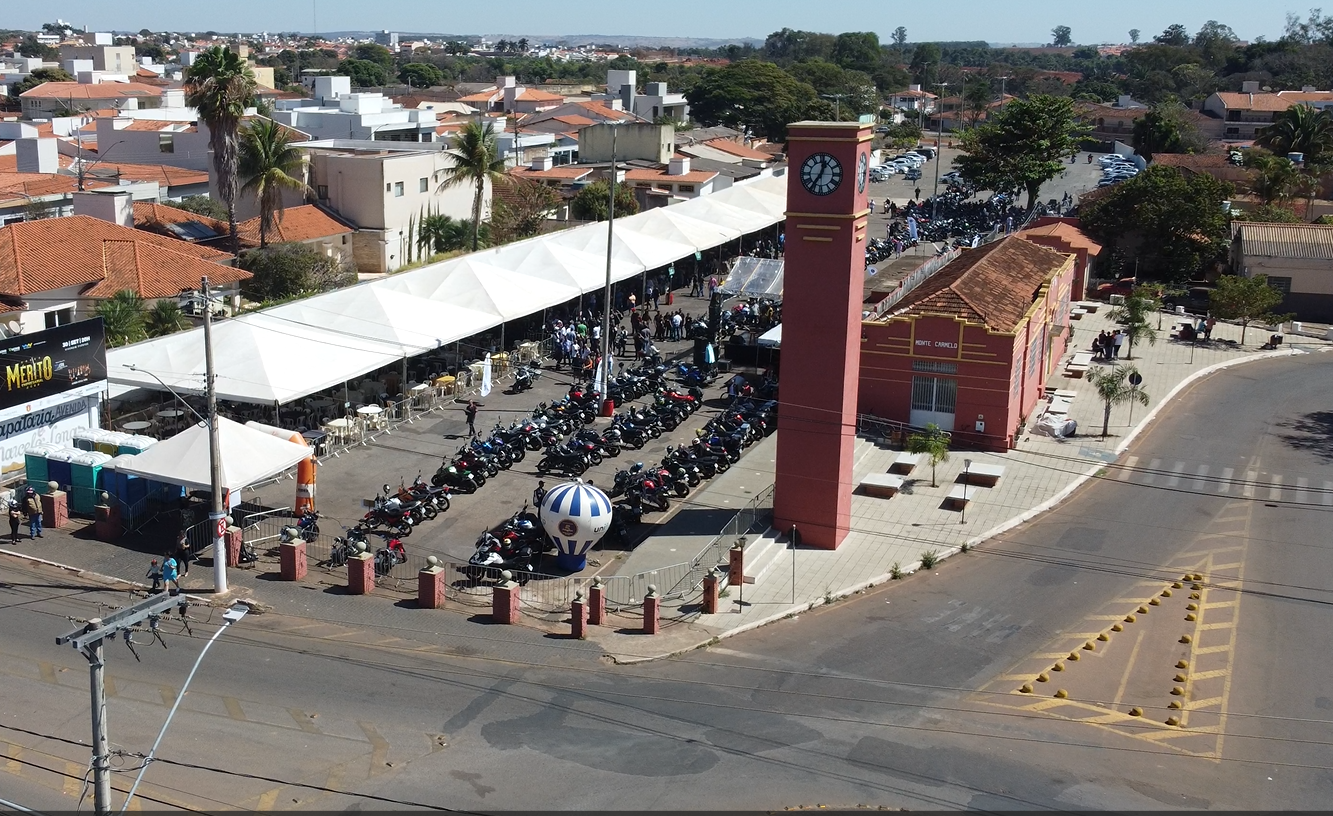 Com muito rock, começa hoje o Encontro de Motociclistas Rotas da Fé em Monte Carmelo