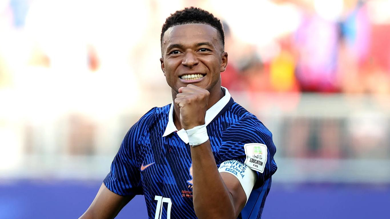 Mbappr atacante da França