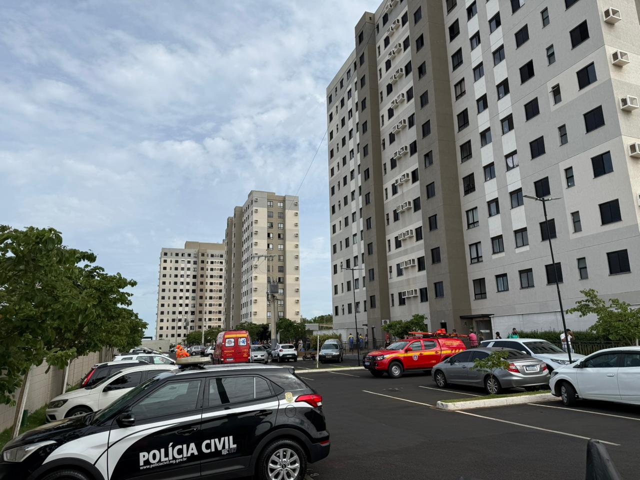 Criança de 5 anos morre após queda do 12º andar em Uberlândia