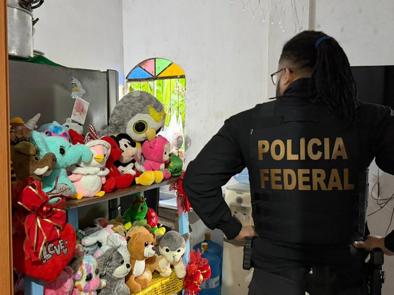 Durante operação nacional, PF prende um suspeito de abuso infantil em Uberaba