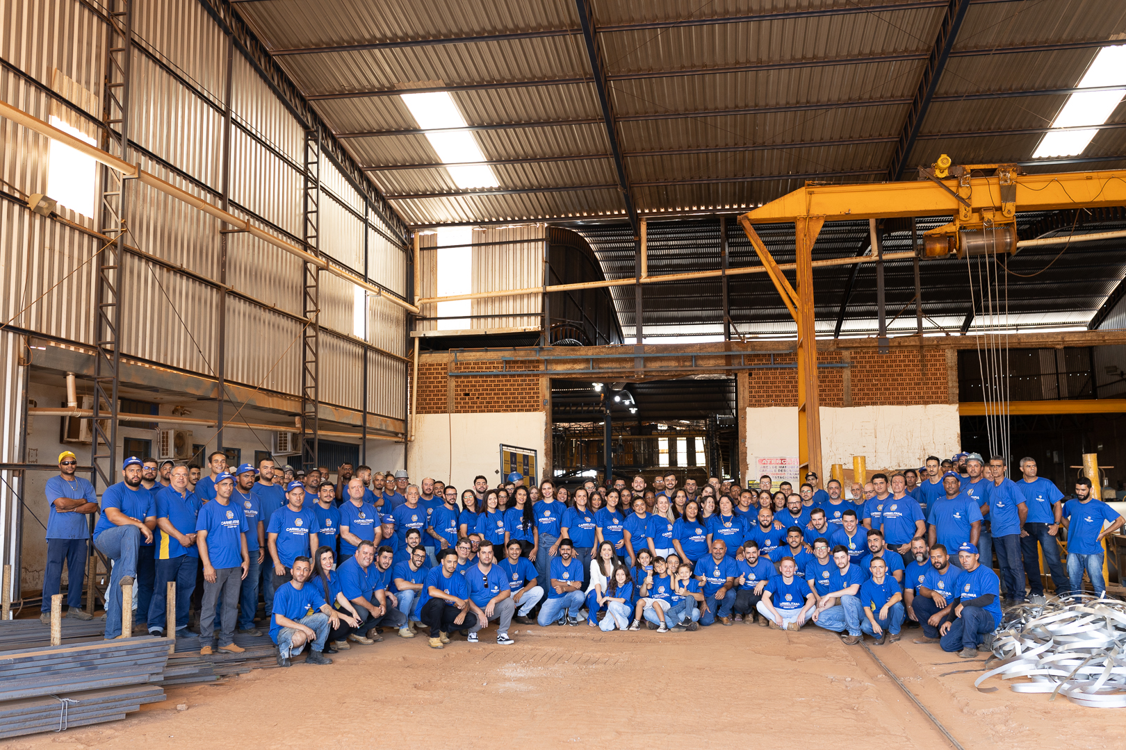 Em pleno crescimento, Carmelitana Ferro e Aço projeta alcançar a marca de 600 colaboradores até 2030