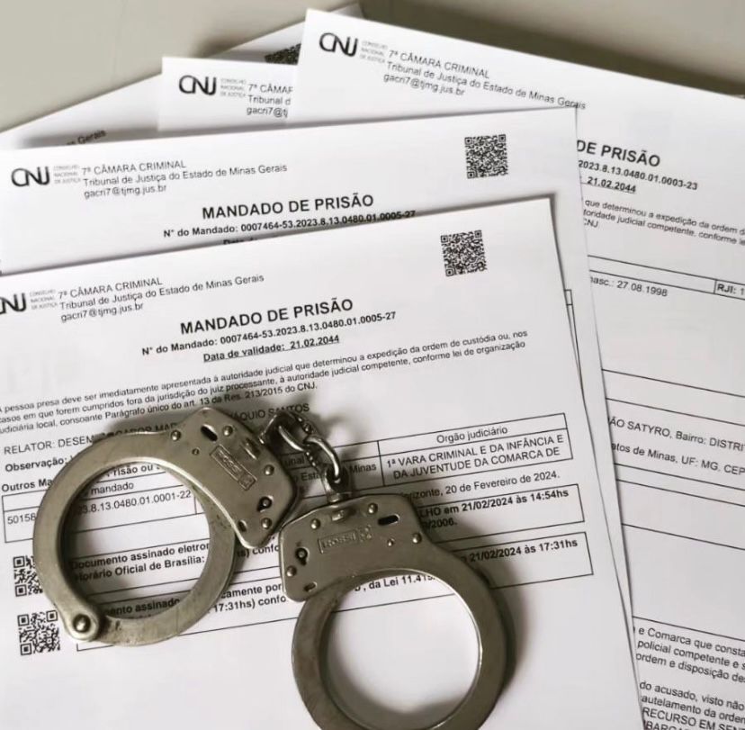 Foragido da Justiça e com várias passagens pela polícia, homem de 36 anos é preso na zona rural de Monte Carmelo