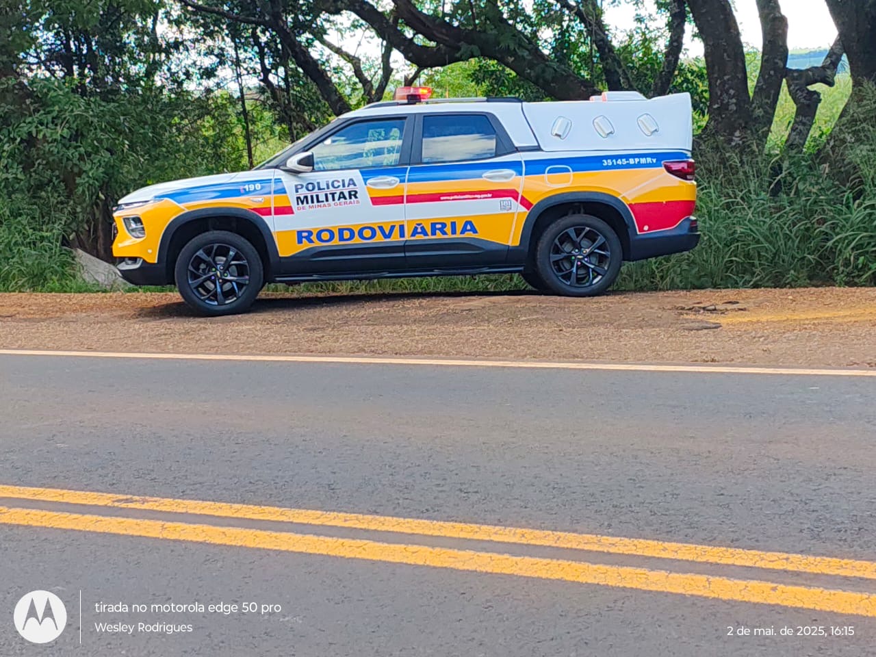 Homem que devia R$ 48 mil em pensão é preso em blitz na MG-223, em Monte Carmelo