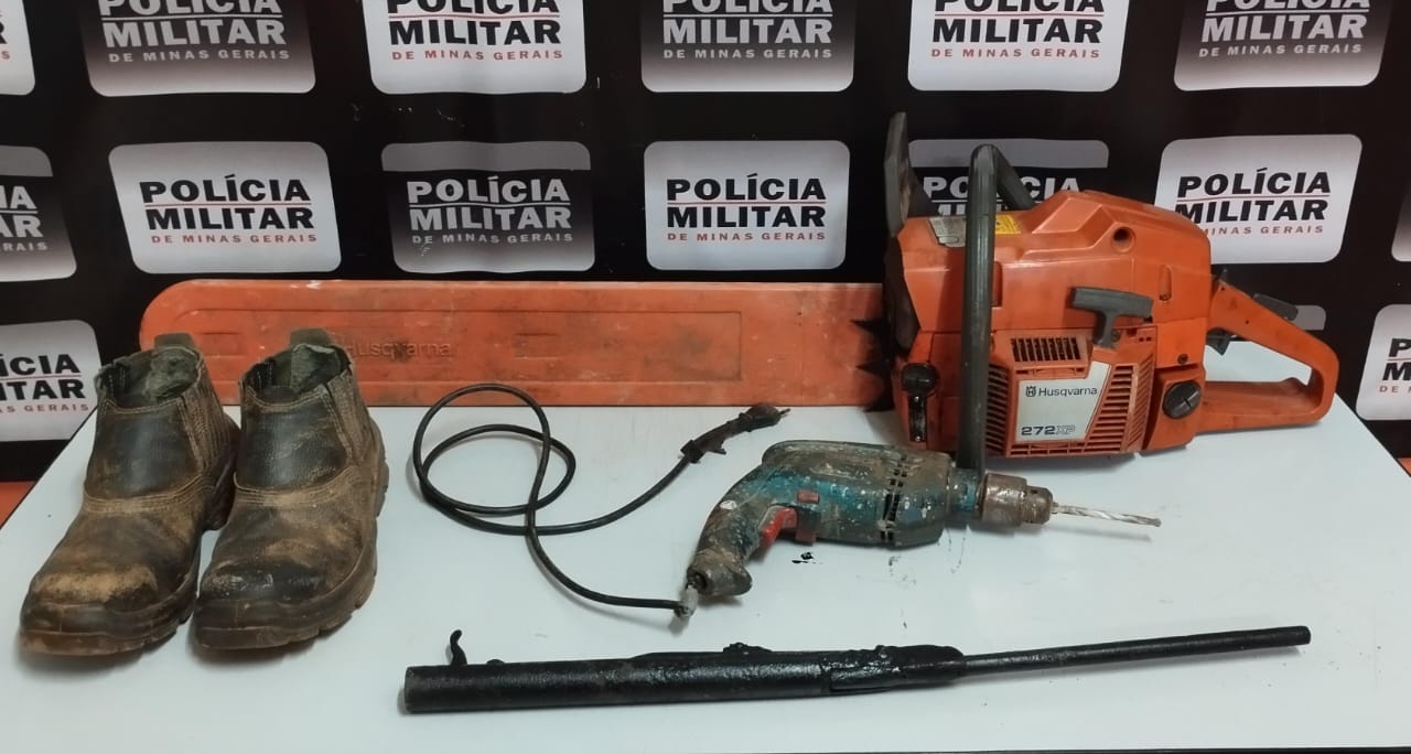 Homem suspeito de praticar roubos em várias cidades da região é preso no setor rural de Abadia dos Dourados