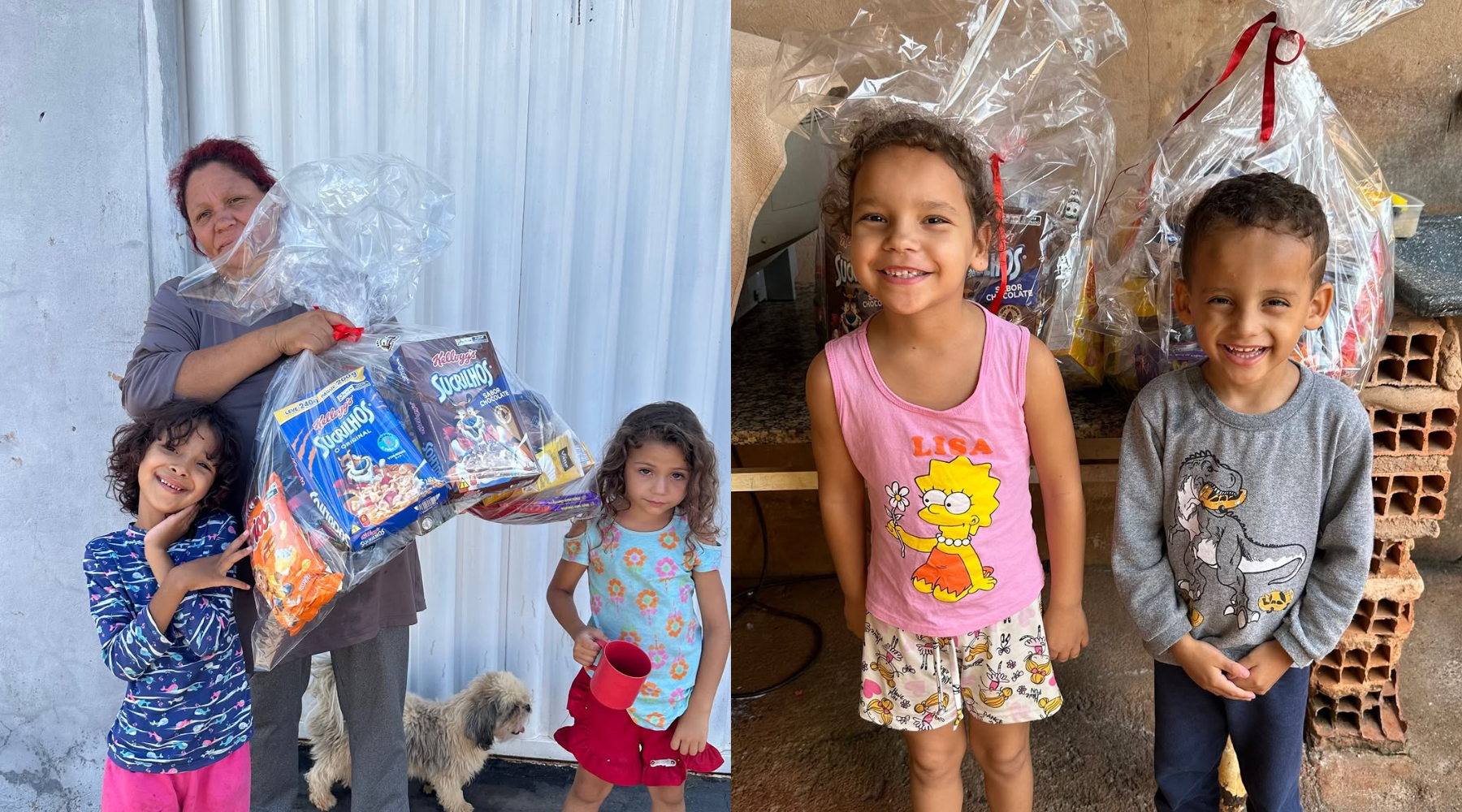 Monte Depressiva mobiliza comunidade e arrecada cestas de Natal para crianças em Monte Carmelo