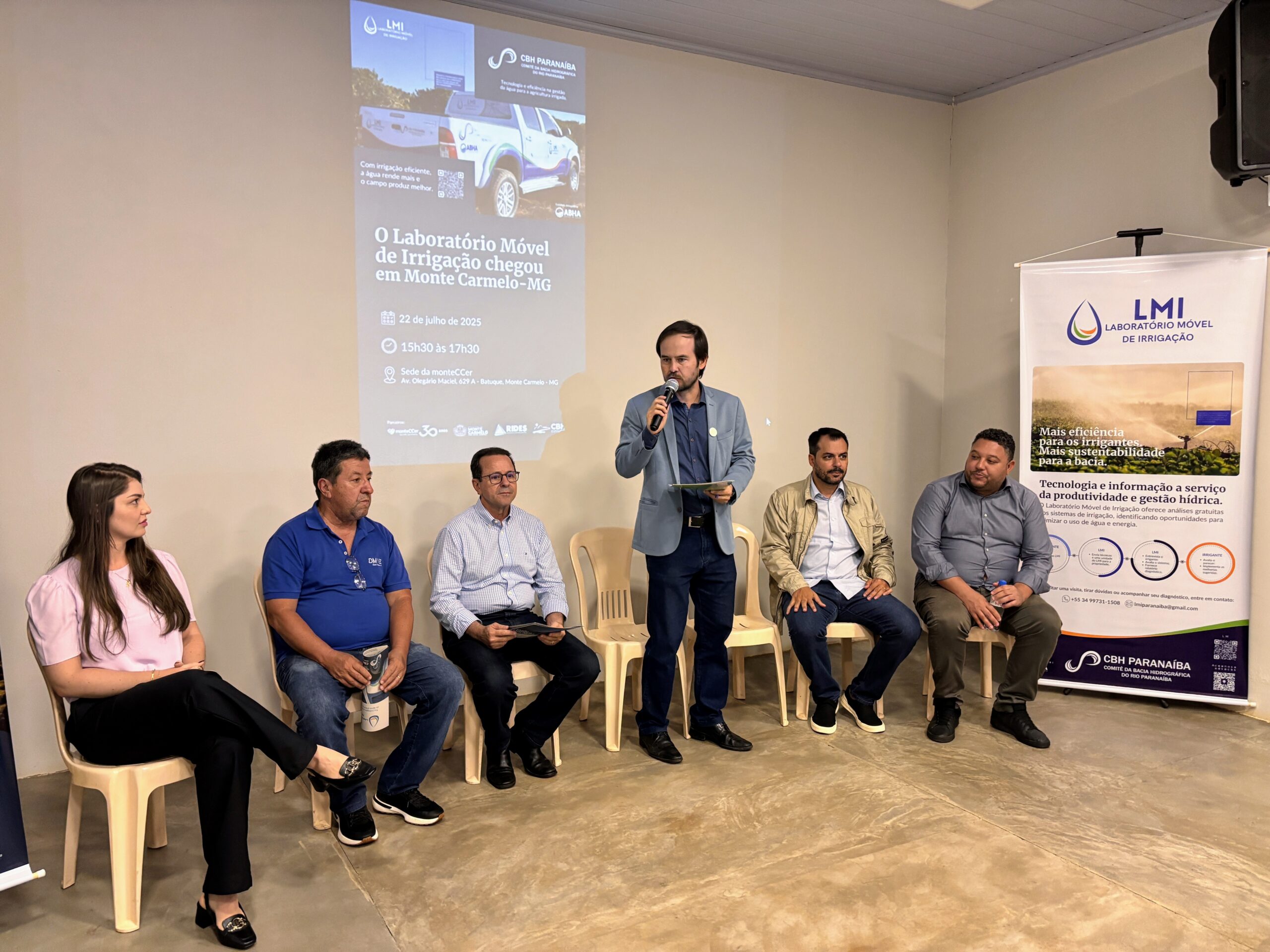 monteCCer apresenta Laboratório Móvel de Irrigação, que vai prestar assistência gratuita aos produtores rurais