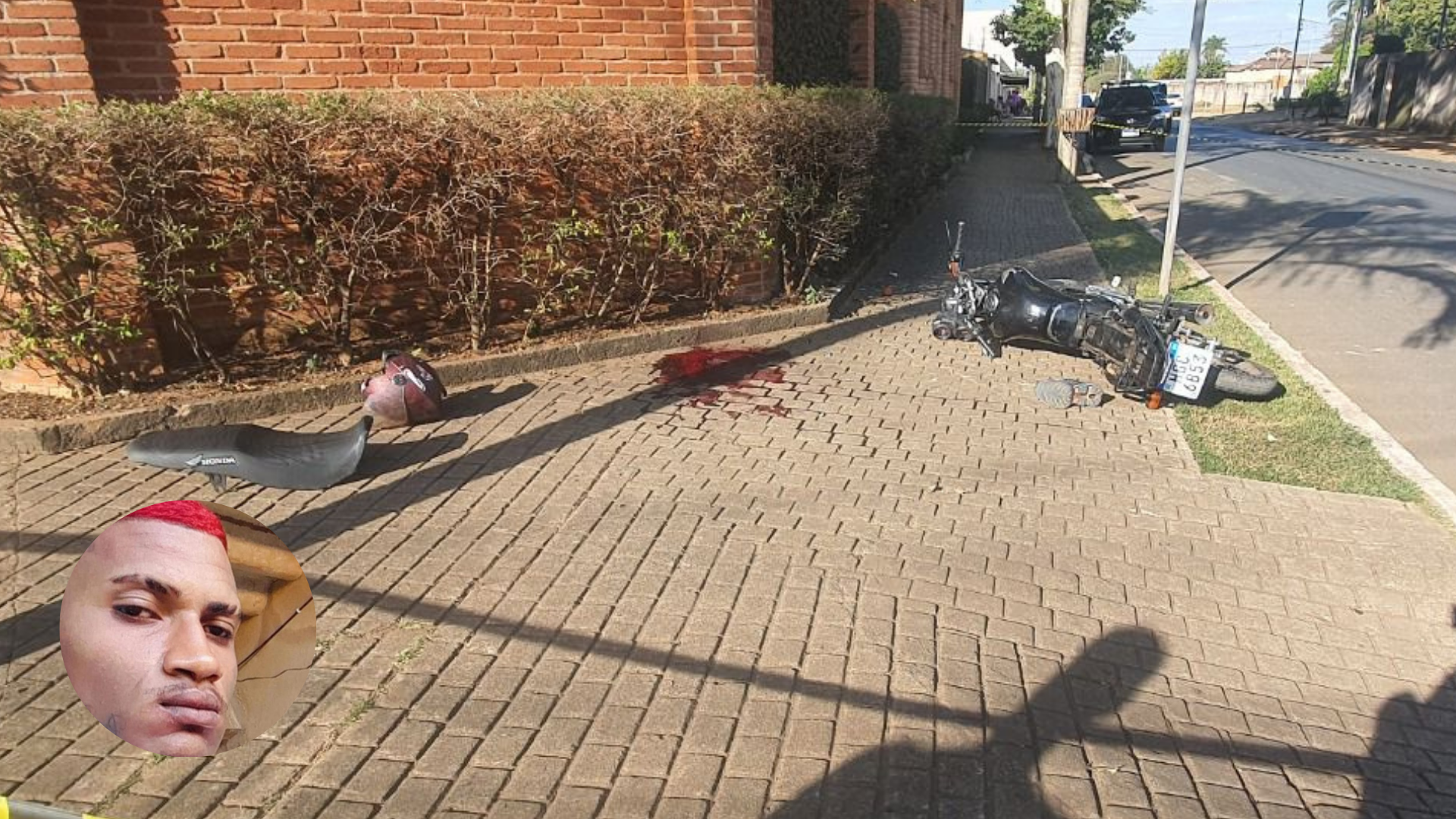 Motociclista é morto com tiro na cabeça no bairro Independência, em Araguari