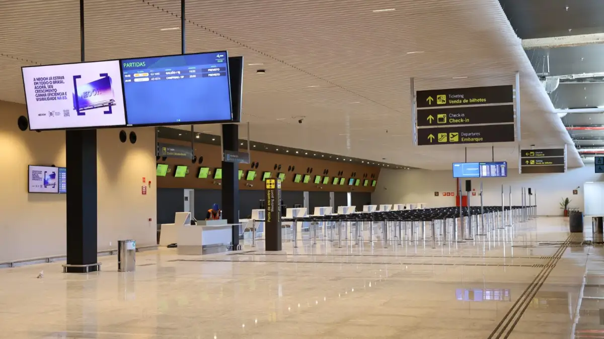 Novo terminal do Aeroporto de Uberlândia entra em operação na segunda-feira e mais que dobra capacidade de passageiros