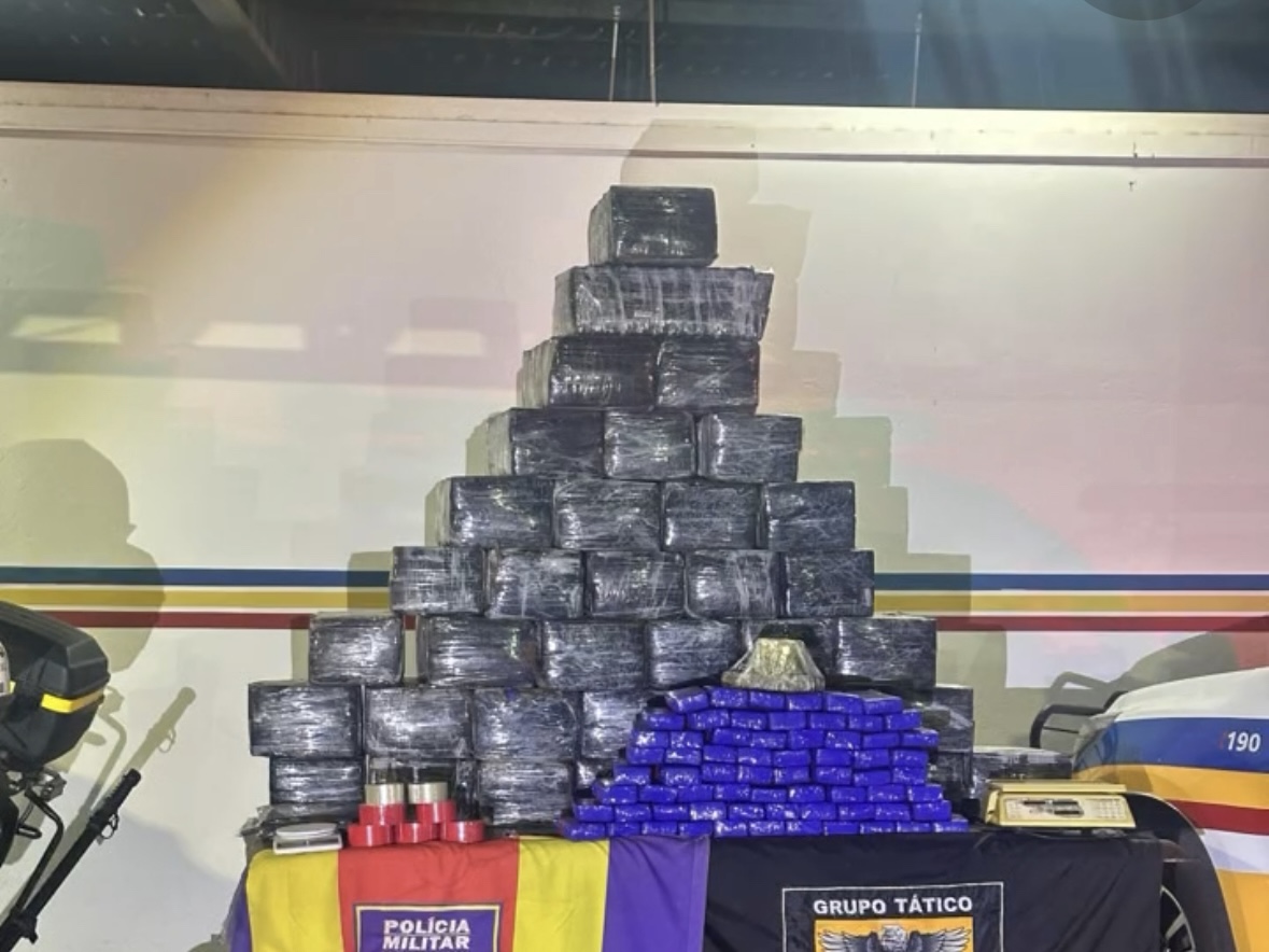 Polícia apreende 700 kg de maconha em Araguari