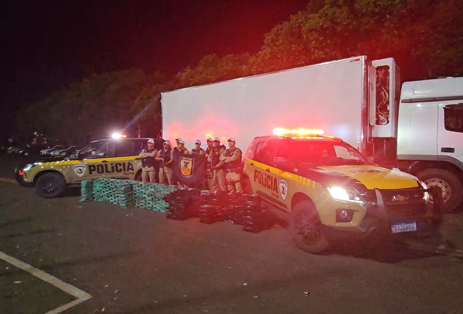 Polícia realiza apreensão de meia tonelada de cocaína e dá prejuízo de R$ 100 milhões ao crime organizado