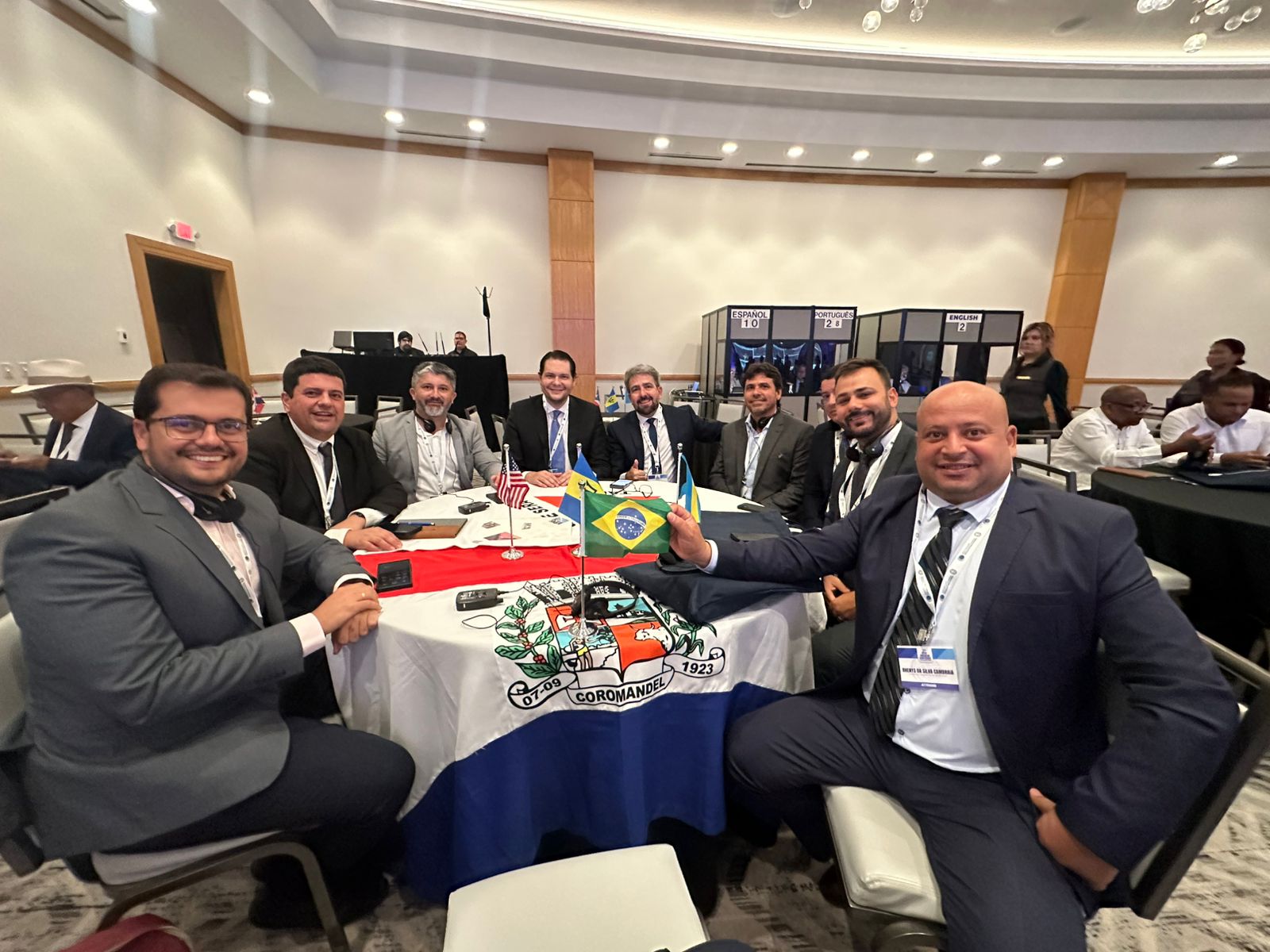 Prefeitos de Coromandel, Iraí de Minas e Patrocínio participam de conferência internacional nos Estados Unidos